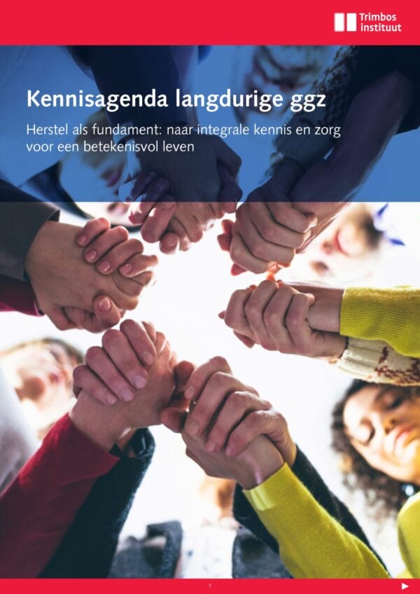 Kennisagenda langdurige ggz