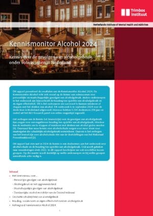 Kennismonitor Alcohol